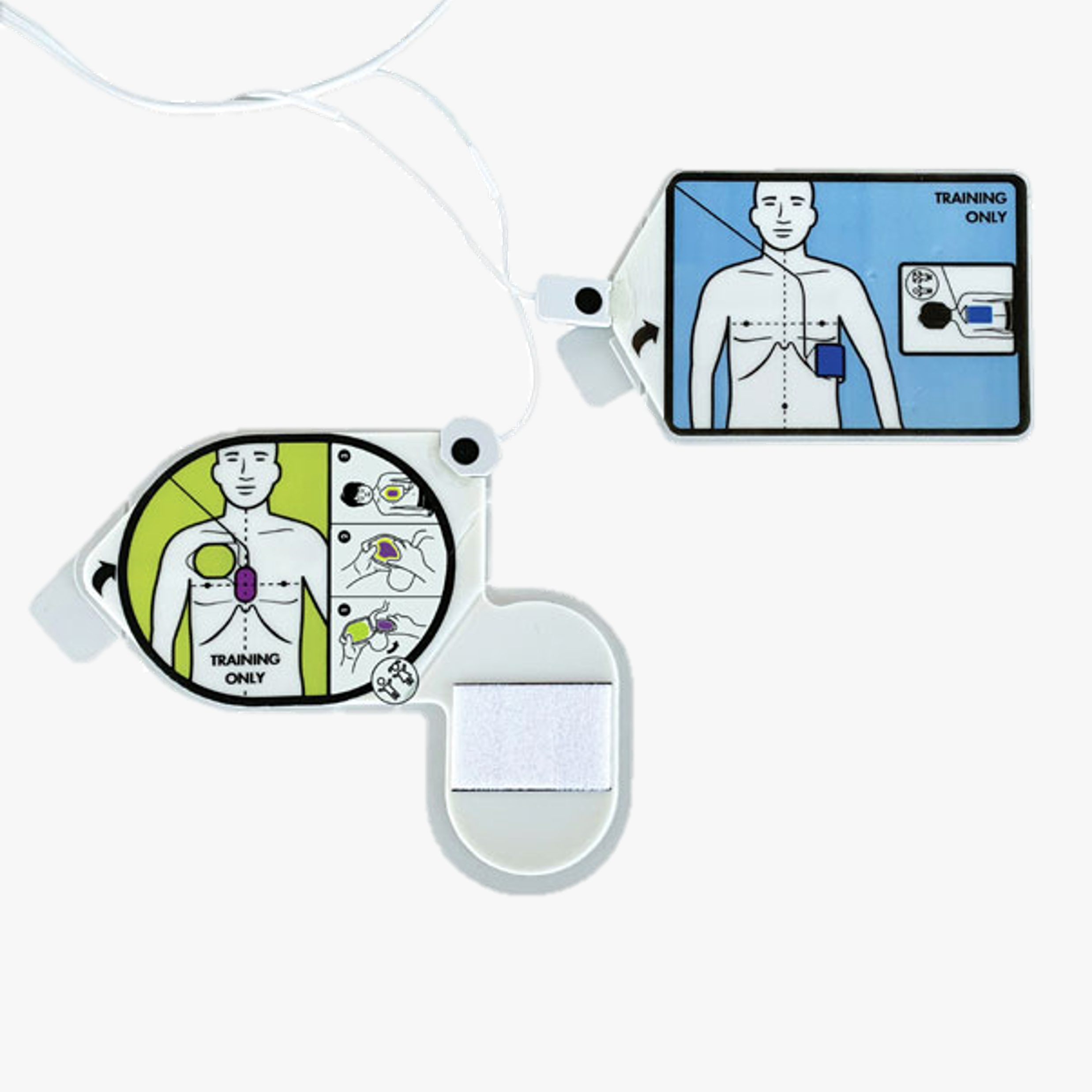 replacement adhesive gels for trainer cpr uni-padz III electrodes